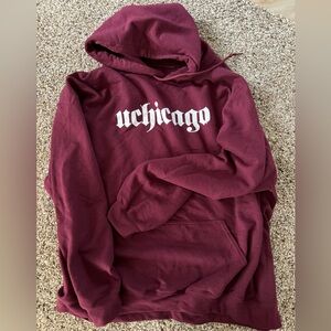 University of Chicago sweatshirt hoodie, only wore few times